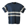150G POLY COTTON SAFETY TSHIRT WITH TAPE