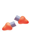 HONEYWELL SAFETY ORANGE/BLUE REUSABLE UNCORDED EAR PLUGS