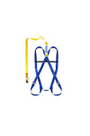 BASIC HARNESS SINGLE LANYARD & SNAP HOOK