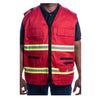 CUSTOM MADE MULTI POCKET REFLECTIVE VEST S5