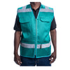 CUSTOM MADE MULTI POCKET REFLECTIVE VEST S6