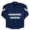 HI VIS VENTED LONG SLEEVE WORK SHIRT