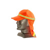 REFLECTIVE BASEBALL CAP WITH NECK PROTECTOR