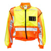 REFLECTIVE VEST WITH ZIP OFF SLEEVES
