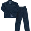 STONE WASHED DENIM CONTI SUIT