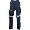 THE CONTINENTAL FLAME ACID OVERALL TROUSER