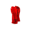 WELD RED LEATHER GLOVES