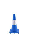 TRAFFIC CONE SOFT PVC BLUE